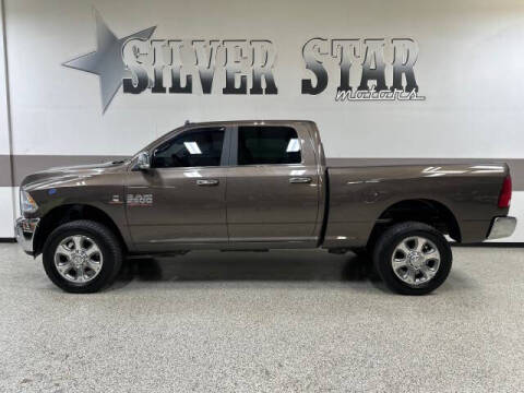 2018 RAM 2500 for sale at SILVERSTAR MOTORS in Midlothian TX