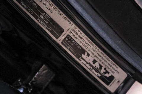 2013 Bentley Continental GT