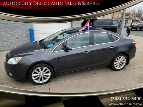2014 Buick Verano for sale at Motor City Direct Auto Sales & Service in Pontiac MI