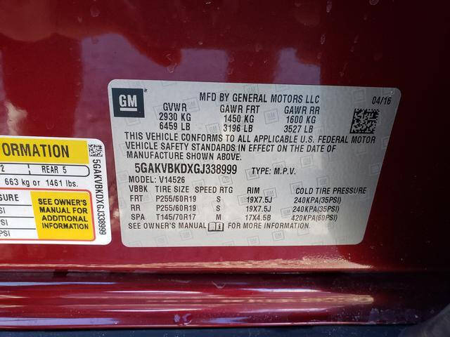 2016 Buick Enclave Leather