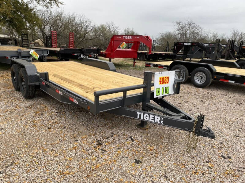 2024 TIGER - Car Hauler Trailer 83 X 18 - for sale at LJD Sales in Lampasas TX