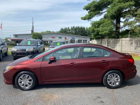 2012 Honda Civic for sale at Home Street Auto Sales in Mishawaka IN