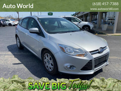 2012 Ford Focus for sale at Auto World in Carbondale IL