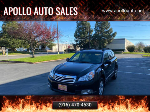 2012 Subaru Outback for sale at APOLLO AUTO SALES in Sacramento CA