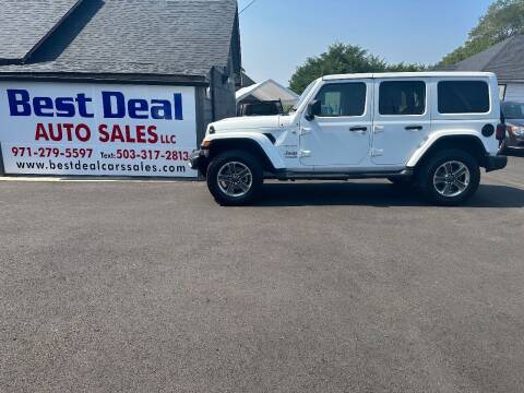 2021 Jeep Wrangler Unlimited for sale at Best Deal Auto Sales LLC in Vancouver WA