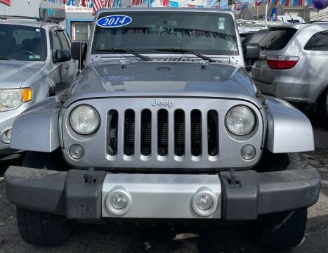 2014 Jeep Wrangler Unlimited for sale at East Coast Auto Sales in North Bergen NJ