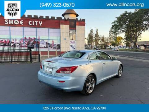 2010 Lexus IS 250C