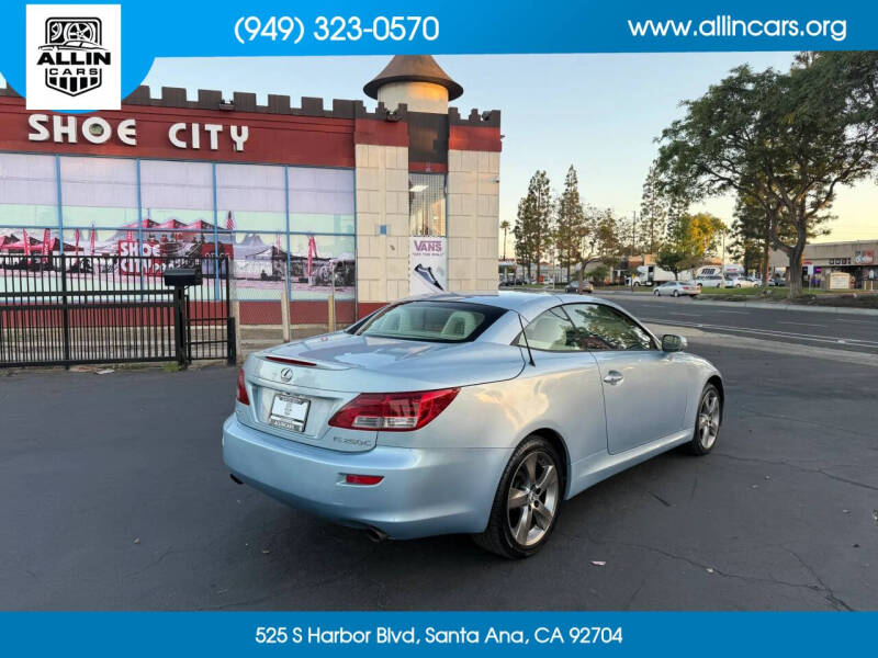 2010 Lexus IS 250C