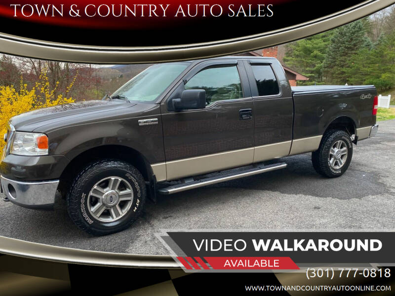 2007 Ford F-150 for sale at TOWN & COUNTRY AUTO SALES in Cumberland MD