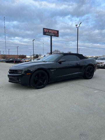 2012 Chevrolet Camaro for sale at SV Auto Sales in Sioux City IA