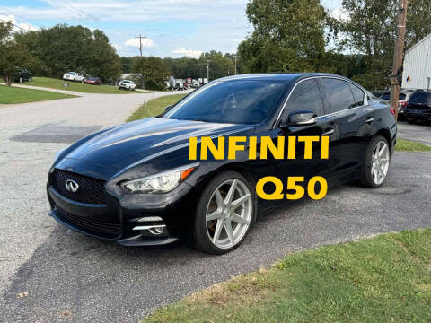 2015 Infiniti Q50 for sale at ALL AUTOS in Greer SC