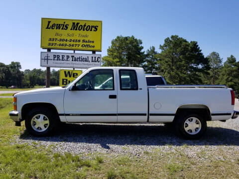 1998 Chevrolet C/K 1500 Series for sale at Lewis Motors LLC in Deridder LA