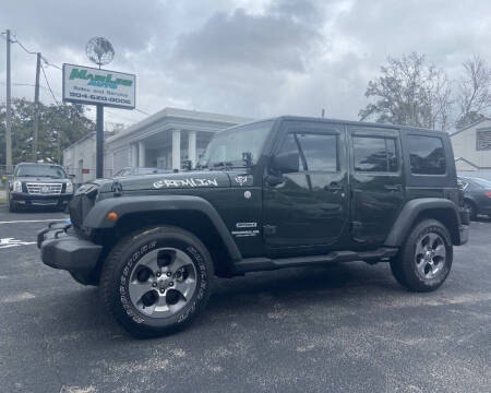 2010 Jeep Wrangler Unlimited for sale at Mainline Auto in Jacksonville FL