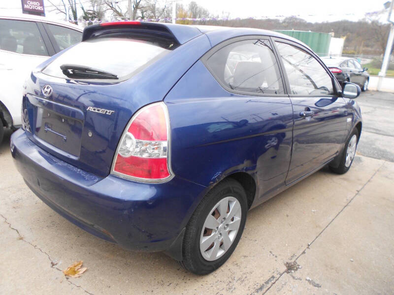 2010 Hyundai Accent Blue