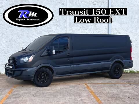2015 Ford Transit for sale at ROGERS MOTORCARS in Houston TX