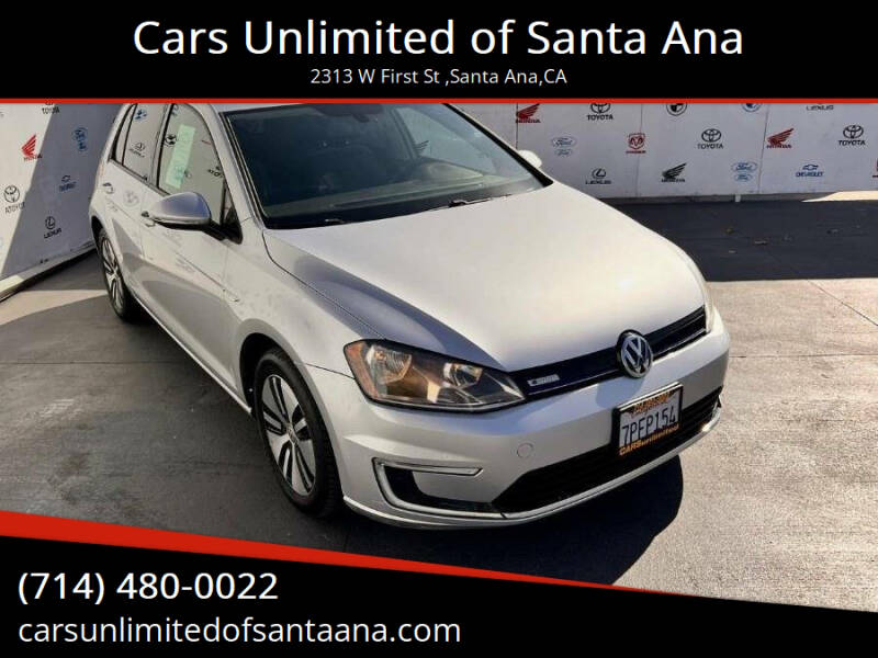 2016 Volkswagen e-Golf