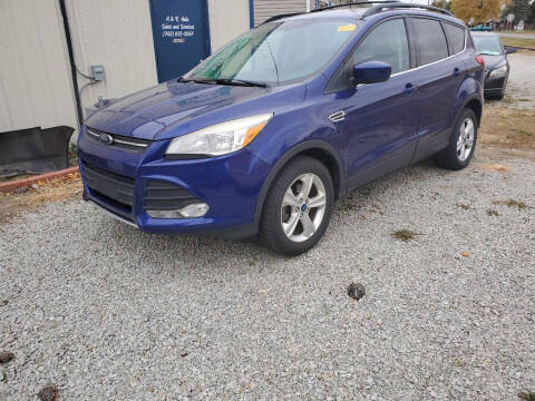 2013 Ford Escape for sale at A&R Auto Sales and Services LLC in Connersville IN