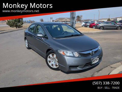 2009 Honda Civic for sale at Monkey Motors in Faribault MN