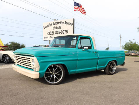 1968 Ford F-100 for sale at Executive Automotive Service of Ocala in Ocala FL