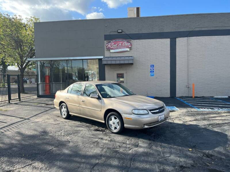 2001 Chevrolet Malibu for sale at Rent To Own Auto Showroom - Rent To Own Inventory in Modesto CA