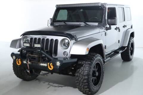 2016 Jeep Wrangler Unlimited for sale at Tony's Auto World in Cleveland OH