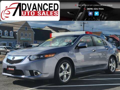 2011 Acura TSX for sale at Advanced Auto Sales in Dracut MA