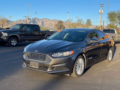 2015 Ford Fusion Hybrid for sale at CAR WORLD in Tucson AZ