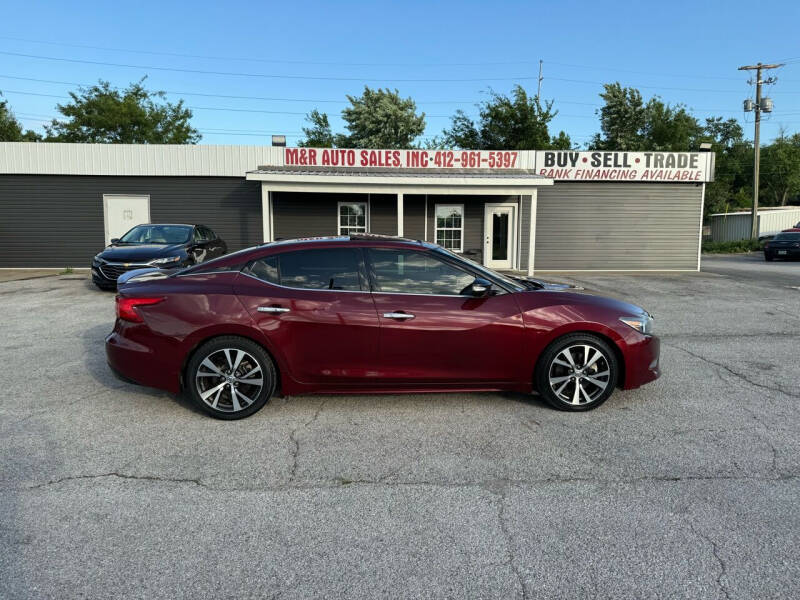 2017 Nissan Maxima for sale at M&R Auto Sales Inc in Bowling Green KY