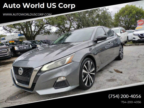 2020 Nissan Altima for sale at Auto World US Corp in Plantation FL
