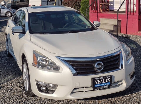 2013 Nissan Altima for sale at NELLYS AUTO SALES in Souderton PA