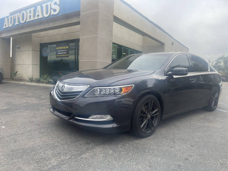 2014 Acura RLX for sale at AutoHaus in Loma Linda CA
