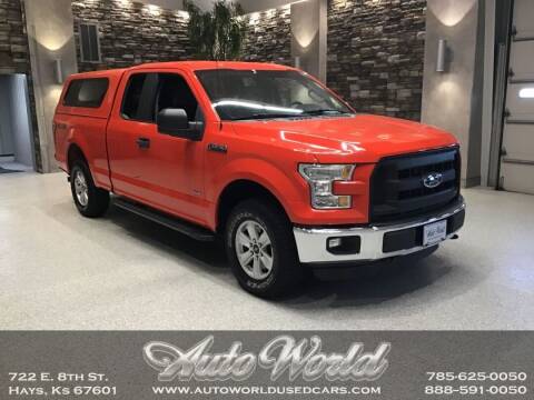 2015 Ford F-150 for sale at Auto World Used Cars in Hays KS