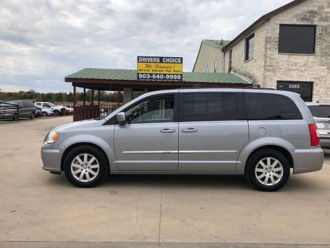 2015 Chrysler Town and Country for sale at Drivers Choice in Bonham TX