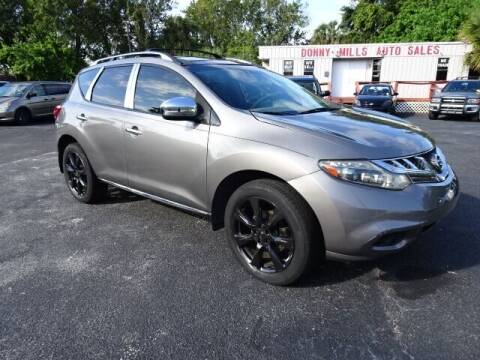 2012 Nissan Murano for sale at DONNY MILLS AUTO SALES in Largo FL