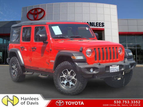 2018 Jeep Wrangler Unlimited for sale at Hanlees Davis Toyota in Davis CA