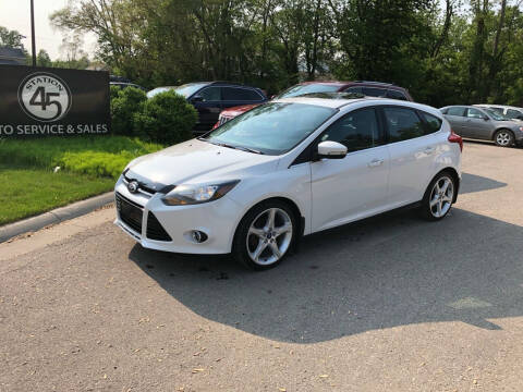 2013 Ford Focus for sale at Station 45 AUTO REPAIR AND AUTO SALES in Allendale MI