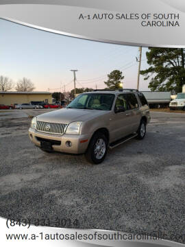 2005 Mercury Mountaineer for sale at A-1 Auto Sales Of South Carolina in Conway SC