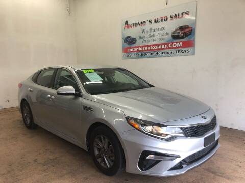 2019 Kia Optima for sale at Antonio's Auto Sales in South Houston TX