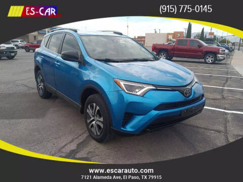 2018 Toyota RAV4 for sale at Escar Auto in El Paso TX