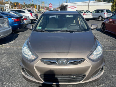 2014 Hyundai Accent for sale at M & J Auto Sales in Attleboro MA