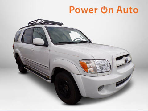 2007 Toyota Sequoia for sale at Power On Auto LLC in Monroe NC