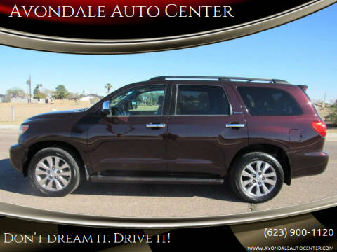 2013 Toyota Sequoia for sale at Avondale Auto Center in Avondale AZ