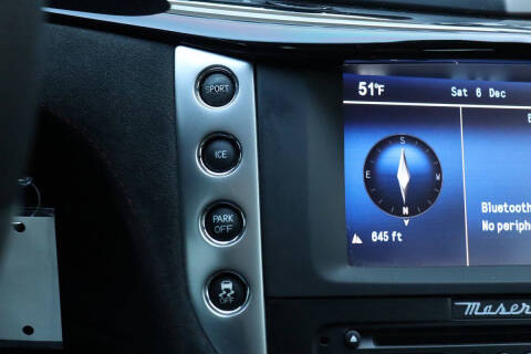 2017 Maserati GranTurismo Sport