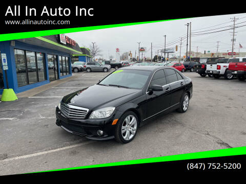 2011 Mercedes-Benz C-Class for sale at All In Auto Inc in Palatine IL