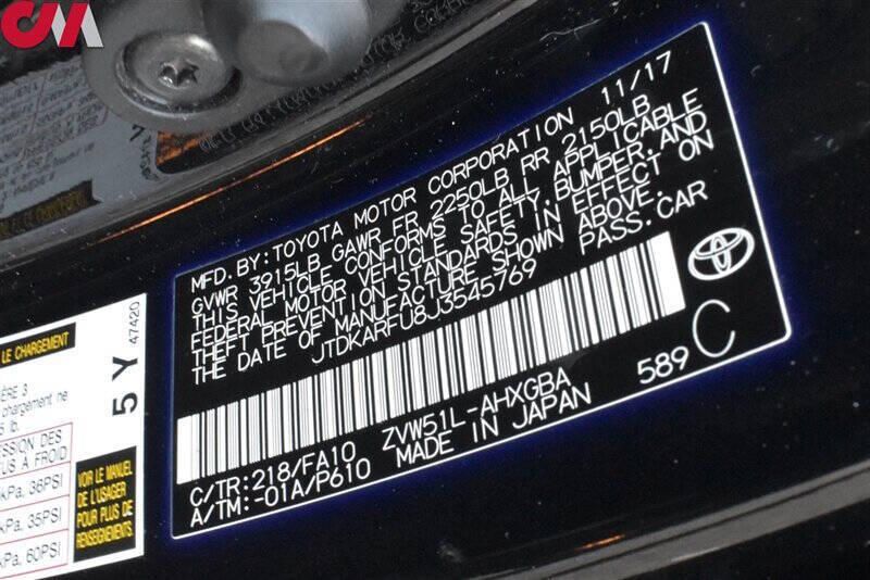 2018 Toyota Prius Three