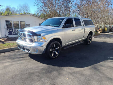 2014 RAM Ram Pickup 1500 for sale at TR MOTORS in Gastonia NC