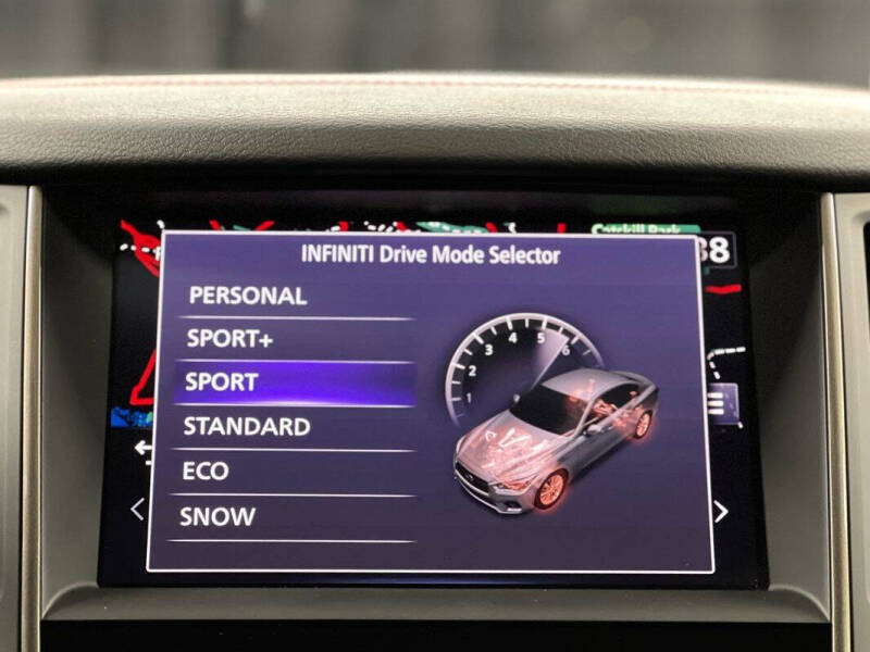 2020 Infiniti Q50 Red Sport 400