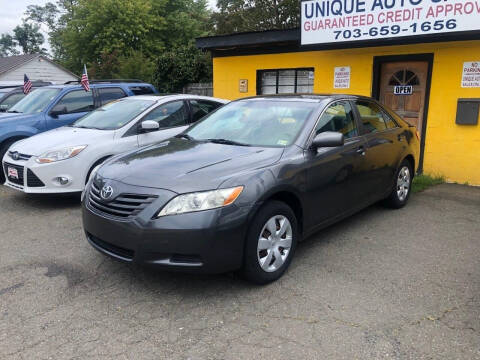 2009 Toyota Camry for sale at Unique Auto Sales in Marshall VA
