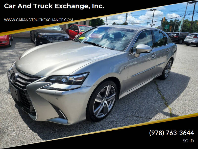 2017 Lexus GS 350 for sale at Car and Truck Exchange, Inc. in Rowley MA