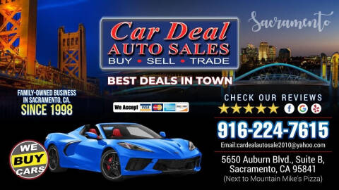 2014 Honda Accord for sale at Car Deal Auto Sales in Sacramento CA
